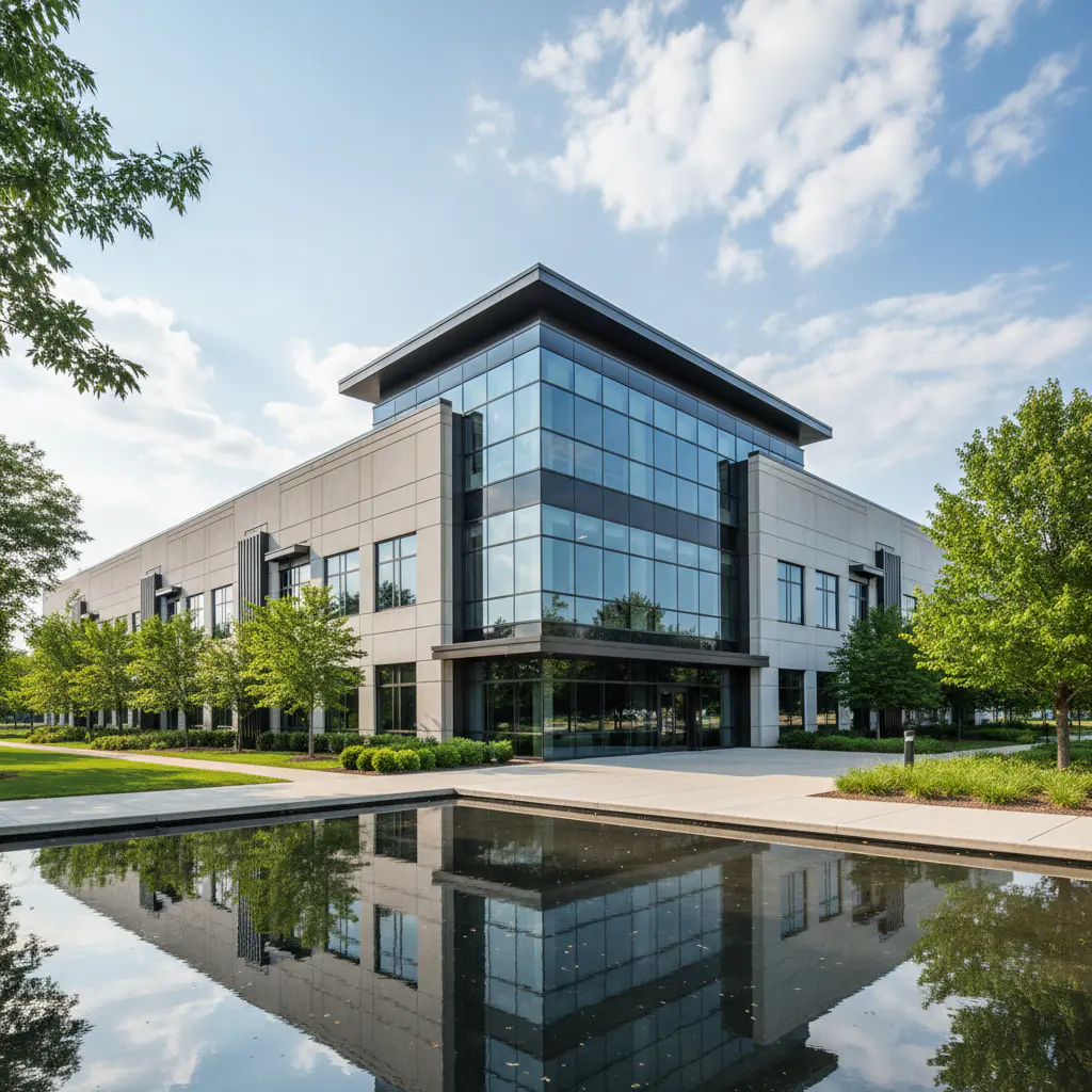 Midwest commercial building